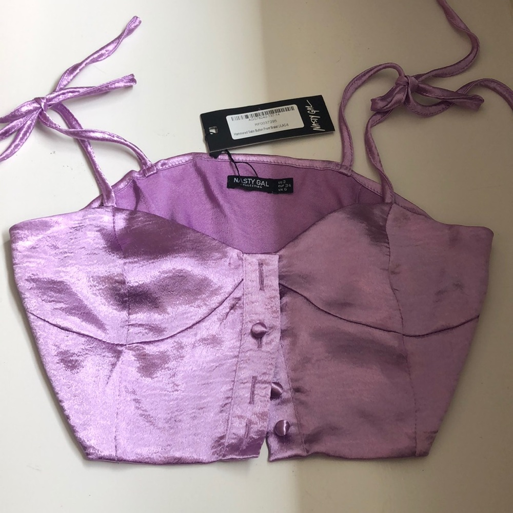 Nasty gal crop top